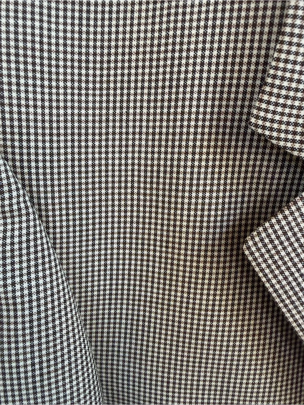 Vintage Yves Saint Laurent YSL Wool Micro Check Blazer Size 40R EUC!